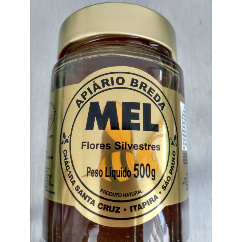 Mel Flores Silvestres 1 kg Sem Glúten Premium Apiário Flor de Mel